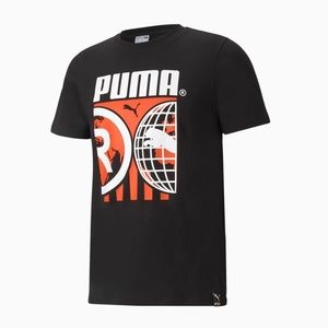 Puma International Tee Mens XXL in Black